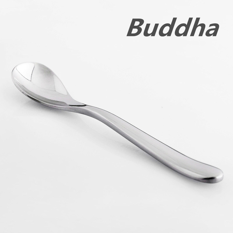Buddha moonlight coffee spoon spoon more stirring small spoon tablespoon thickened stainless steel foreign trade export France
