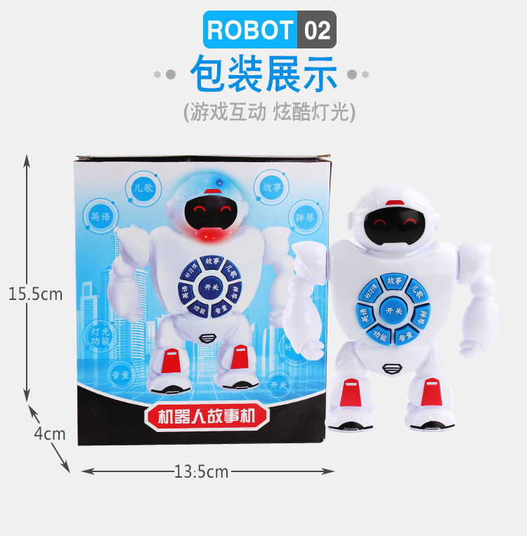 Điều khiển từ xa robot thông minh chiến tranh cơ khí nhảy múa robot đối thoại điện đồ chơi bé trai và bé gái đồ chơi quà tặng