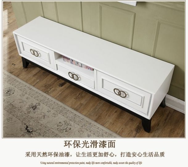 Phong cách Bắc Âu và Mỹ gỗ rắn tủ TV bàn cà phê góc kết hợp đặt gỗ rắn tủ TV bàn cà phê hoàn chỉnh bộ đồ nội thất gỗ rắn sofa gỗ đơn giản