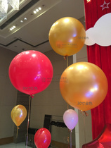 American Pioneer imported round 30 inch pearlescent gold silver pink ivory white rose gold helium balloon floating empty