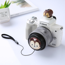 Single-anti-camera cartoon lens cover with anti-lose rope chicChinie Nanny panda Kumamoto Idea cute hot boot paparazzi