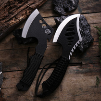 Multifunctional axe Jing steel tactical axe engineer camping axe chopping wood chopped bones and small hand axe field fire axe