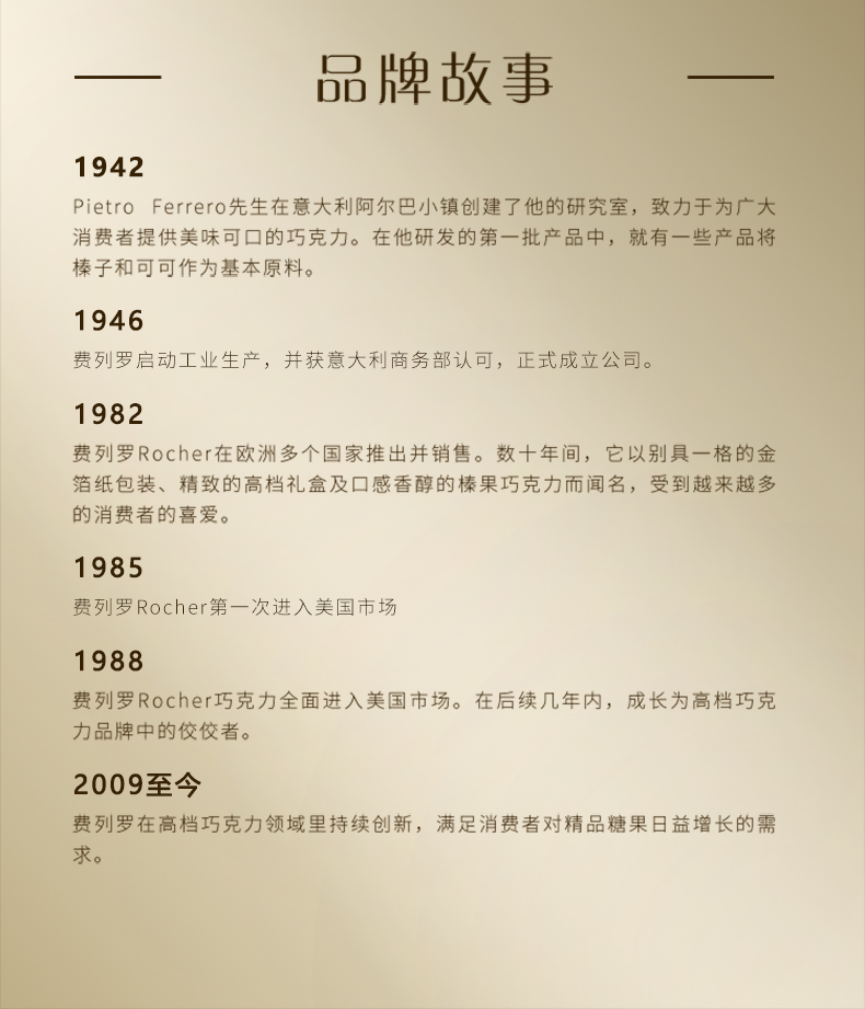 意大利 费列罗 榛果威化巧克 5粒*6盒 图11
