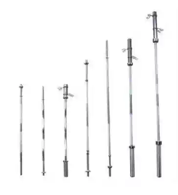(Aopeng) Barbell bar electroplating barbell bar straight rod curved Pole Pole 1 2 meters 1 5 meters 1 8 meters 2 2 meters
