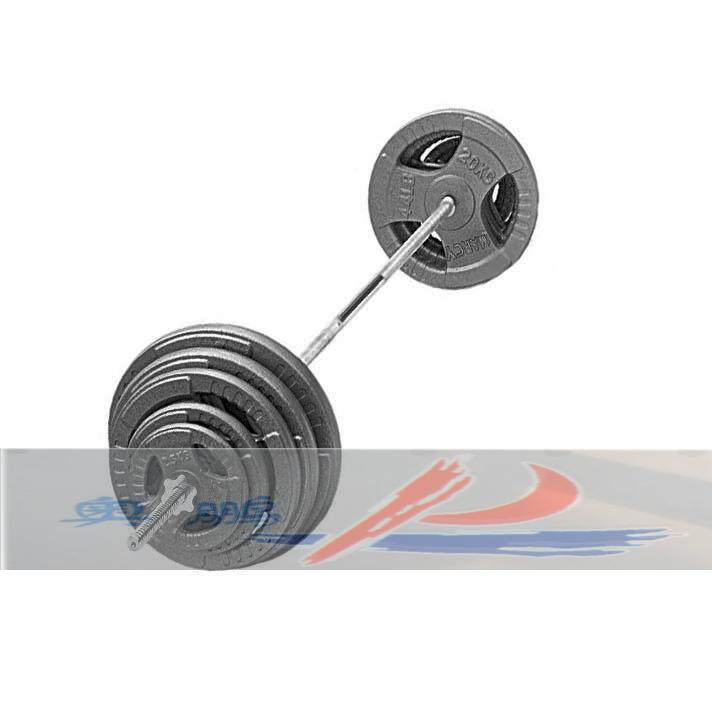 small hole baking lacquered barbell sheet cast iron baking varnish barbell suit 20kg-120 kg weightlifting barbell