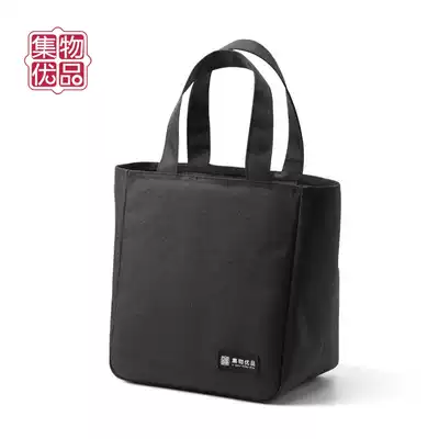 Thick insulated bag lunch bag lunch bag Japanese storage bag small lunch bag Japanese storage bag small lunch bag aluminum foil Hand bag simple