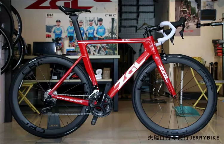 Карбоновые волокна рама шоссе CRB67/41 пневматическое изгиб bicycle 22-скорости углеродный нож 105 набор R7000