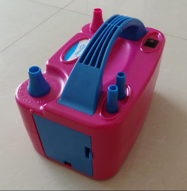 Fast Electric Inflator Double Hole Inflator Special Balloon Electric Inflator