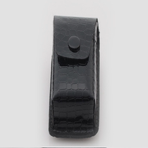 High-end iron clamp folding old flower glasses box male and female portable old view mirror cover light can be worn with hanging belt eye box