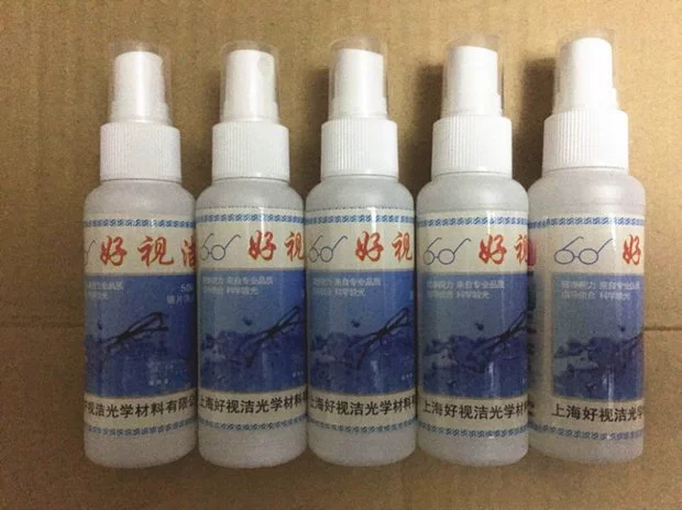 Tầm nhìn tốt kính sạch lau chất lỏng chăm sóc ống kính khung máy tính điện thoại di động màn hình đĩa chất tẩy kính