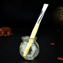 Mask brush tool Crystal transparent mask brush Beauty brush transparent handle soft hair DIY mask brush