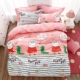 Giường cotton cho trẻ em hoạt hình một miếng bông 1,2m trải giường chống trượt 1,5 mét 1,8 tấm thảm mỏng bảo vệ tùy chỉnh Ga chun Everon