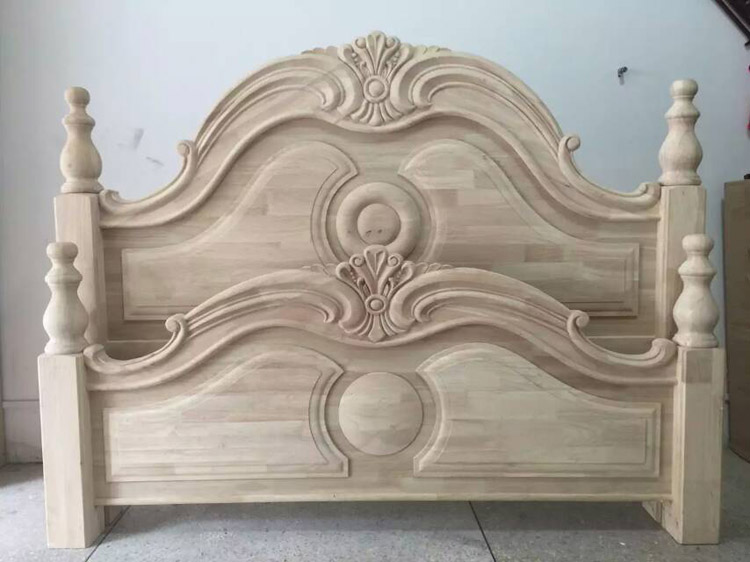 Vận chuyển 1,5 m 2 Mio thức Baipi trắng giường râu đầu giường Baipi Continental trắng phôi giường đầu giường tựa lưng Pingtung - Giường các mẫu giường ngủ đẹp