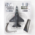 Mô hình máy bay chiến đấu 1: 72F16C hợp kim F-16D Mô hình máy bay mô phỏng tĩnh quân sự Mỹ mô hình nhà Chế độ tĩnh