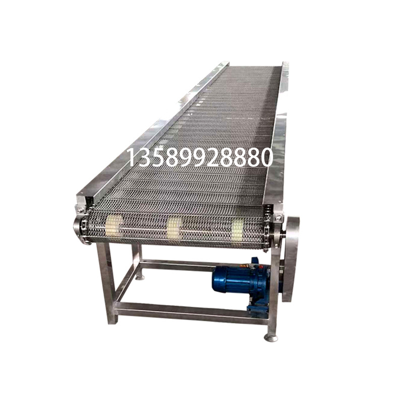 304 stainless steel mesh belt conveyor chain mesh conveyor high temperature conveyor equipment assembly line chain plate conveyor belt