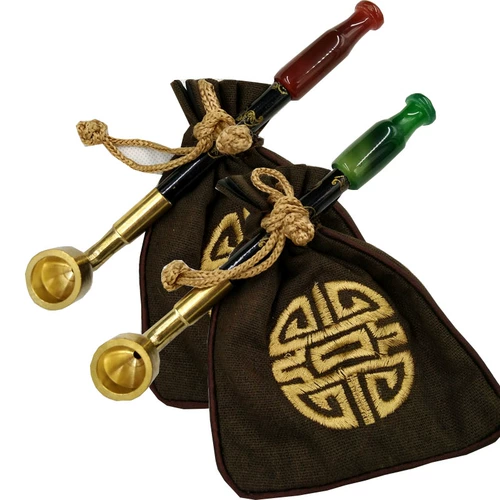 12 -Year -Sold Old Shop 15 Цветные старые сигареты ручной работы горшки сухой дым мешок с твердым деревом пакет с агата