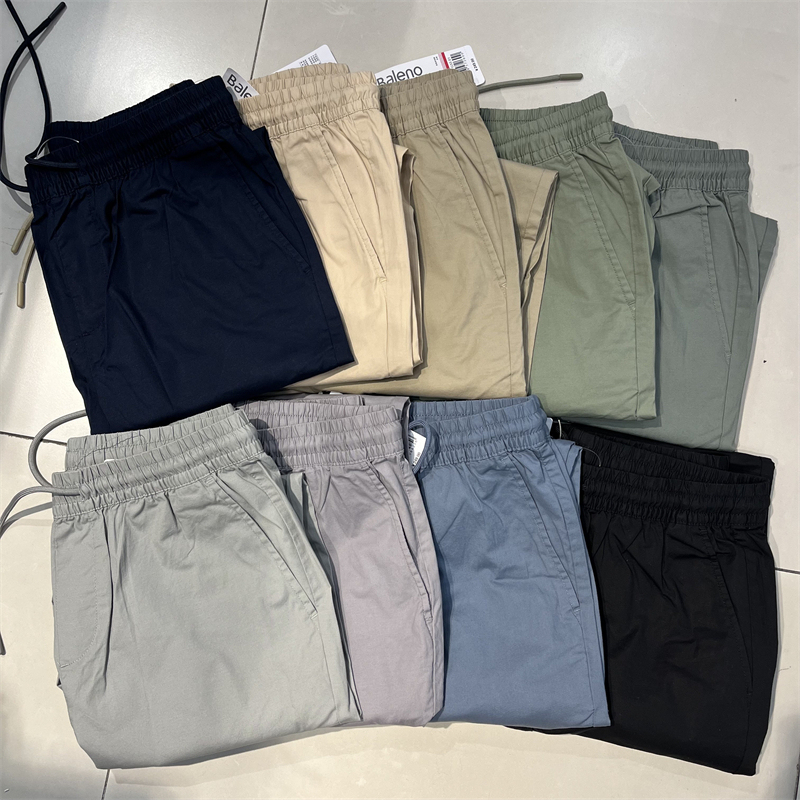 Baleno Summer New Men's Casual Pants, Cool, Breathable, Comfortable, Quick-Drying Jogger Pants 88012030