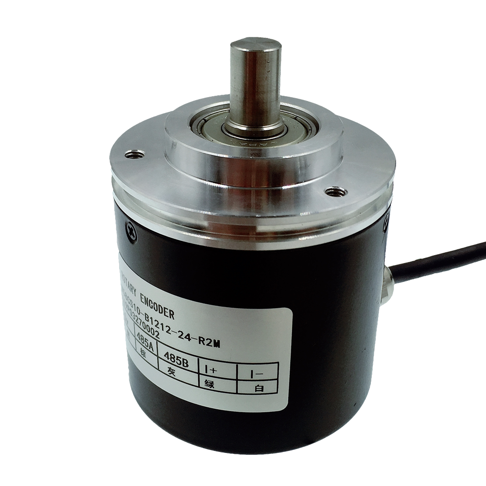 Multi-turn absolute value 12-bit 1024-turn economical rotary encoder 4-20mA RS485 dual output encoder