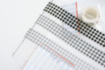 Chestnut black white grid original check tape base pet and paper tape base salt Handbook