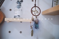One drawer original hand-made dream catcher car bag pendant DIY material bag (Luyu)gift