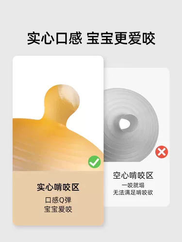 Детский успокаивающий оральный прорезыватель, 3 мес., 6 мес.