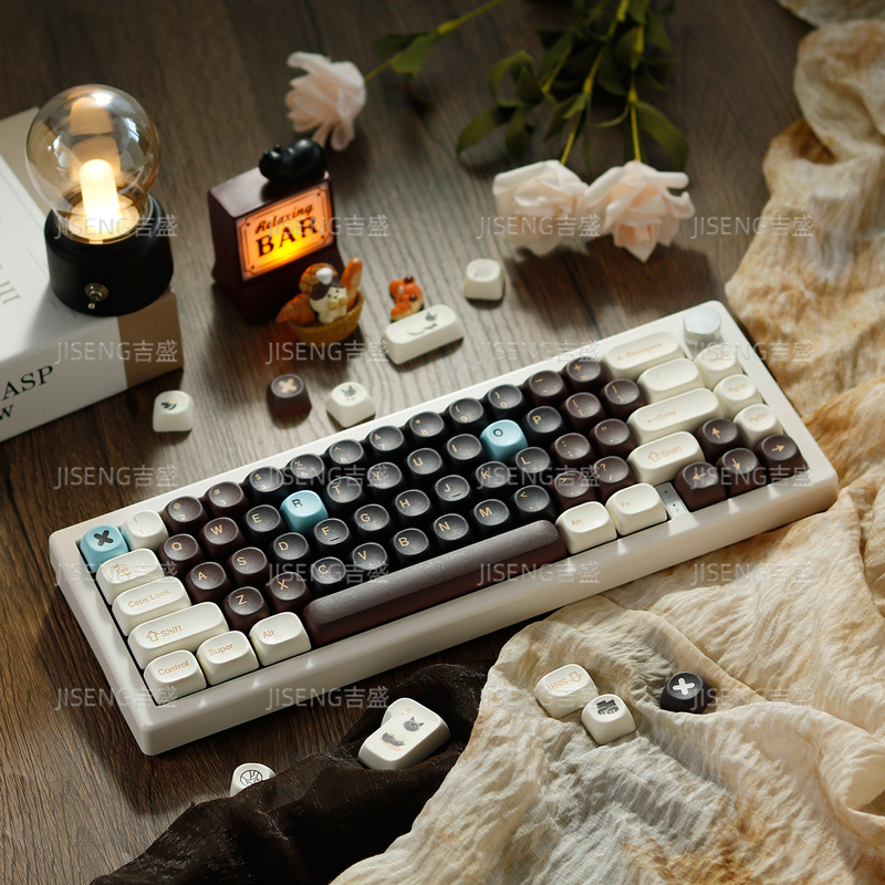 Gmk67 Three-Mode Mechanical Keyboard Gasket Customization Kit Finished Product Wireless Bluetooth 68 Office Mahjong Sound