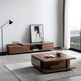 Простая и современная высокая версия серый лак для журнального столика Телевизионной шкаф комбинация скандинавская минималистская гостиная квадрат личность чай