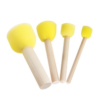 Childrens rubbing tools sponge seal kindergarten art materials handmade diy rubbing painting sponge brush