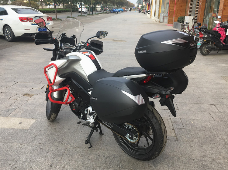Wuyang Honda mammoth 190 bên hộp hộp treo hộp CB190X Xiade SH36 bên hộp hộp phát hành nhanh chóng - Xe gắn máy phía sau hộp thùng givi hông