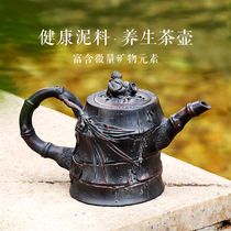 Handmade teapot festival Gao Sheng Zhou Yujiao Guangxi Qinzhou Nixing pottery pot Tea making set Purple Sand Pot Jianshui Purple pottery