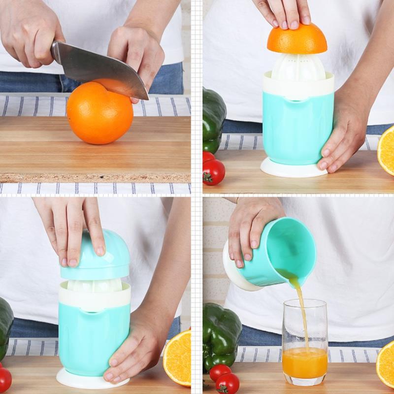 Hot new Kitchen multi-function manual juicer Lemon juicer Plastic household juicer juicer