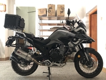 Suitable for CB500XAR exhaust CB500F modified Scorpio exhaust Kaiyue CB500X exhaust CBR1000