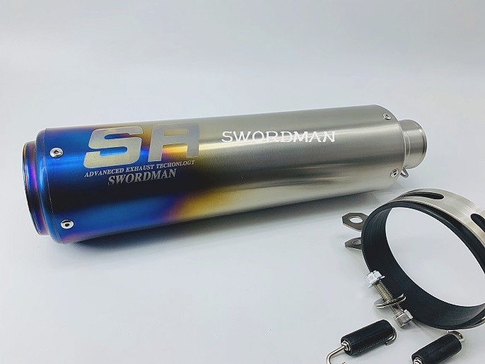 Chase 600 modified exhaust titanium alloy exhaust KXF250 modified exhaust scooter exhaust z900 exhaust