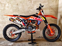 Suitable for KTM450sxf titanium alloy modified exhaust Husqvarna 450EXC KTM450FMF exhaust