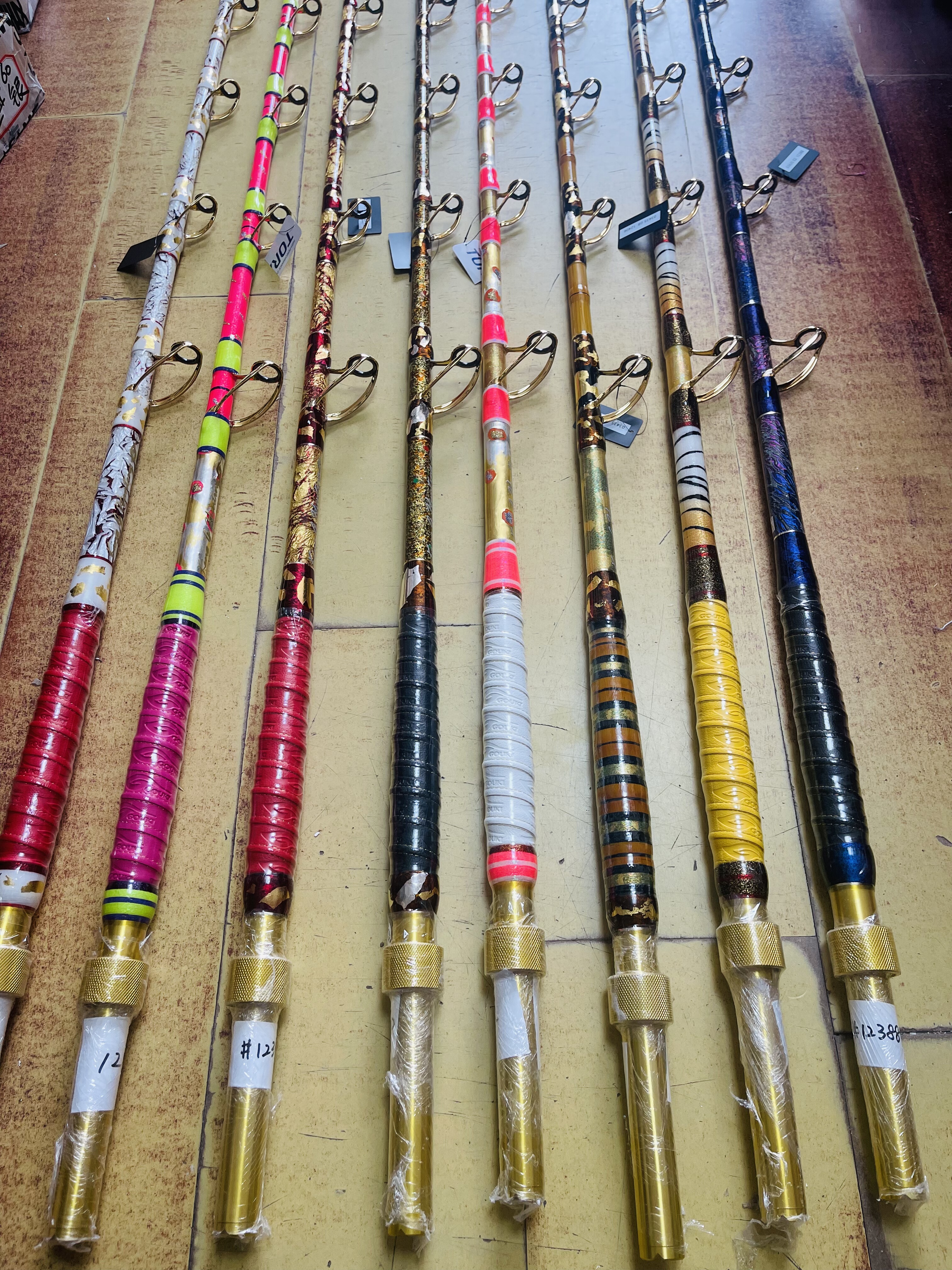 日本原裝深海船釣竿GOUKI剛樹300-600號高強度硬調船釣竿-Taobao-Tmall