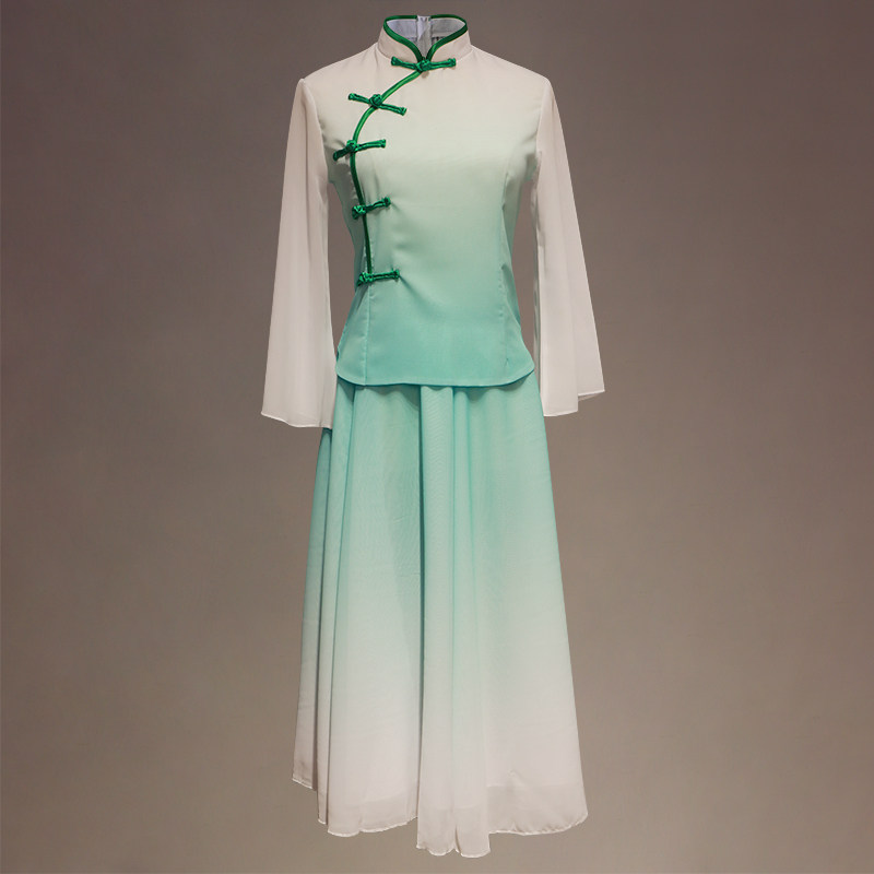 New modern and contemporary dance costumes youth encounter with the same style group dance May 4th Youth Day Republic of China student women's clothing