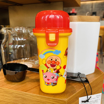 Japan LEC bread Superman snacks box anti-leak moisture-proof biscuit box baby go outside to carry the rice cake box containing cup