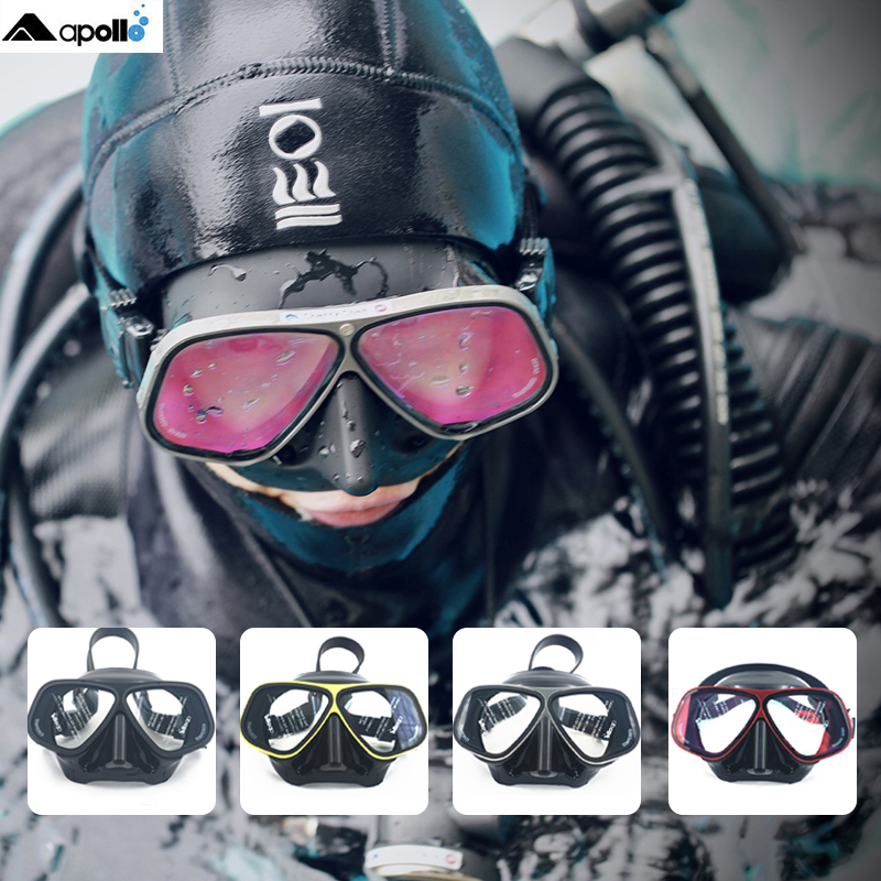 Apollo Apollo free submersible mirror coated titanium alloy tuhao stainless steel aluminum alloy frame can be equipped with myopia pieces