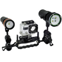 Opupil ARCHON Z10 Gopro diving light arm profile type handle flashlight bracket diving equipment