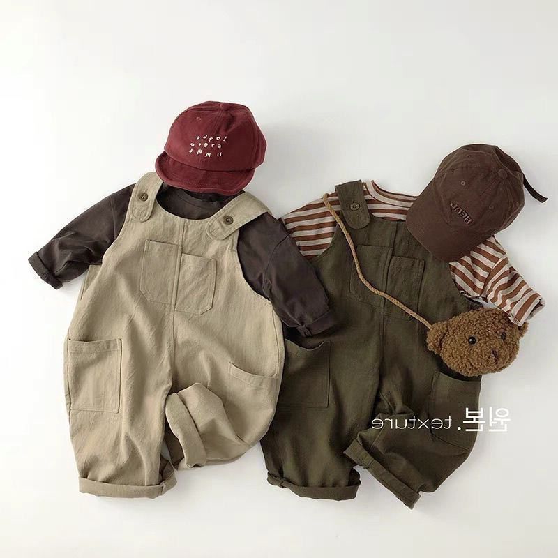 Twin Boys' Clothing, Stylish Autumn Toddler Jumpsuit Two-Piece Set, Outing Outfit with Overalls Twin Boys' Clothing, Stylish Autumn Toddler Jumpsuit Two-Piece Set, Outing Outfit with Overalls