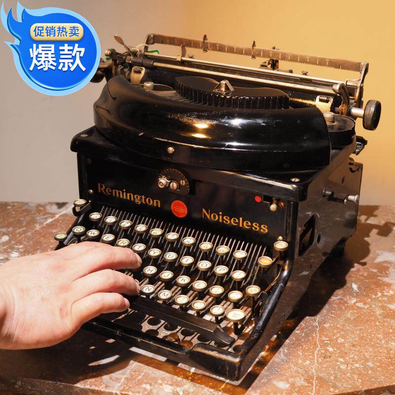 1931 antique Remington Remington Remington 6 mute machinery English typewriter function ok nostalgic old things
