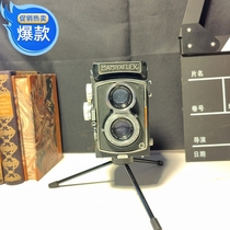 Antique MAMIYAFLEX mechanical 120 film double reflex camera shutter working wedding photography props