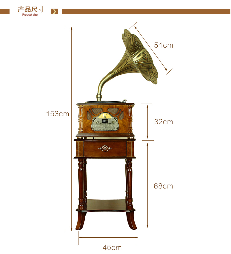 mâm đĩa than audio technica Tang Dian F267 máy ghi âm retro máy ghi âm cũ FM radio cổ loa lớn màu đen nhựa trang trí máy ghi âm 	đầu đĩa than cho người mới chơi