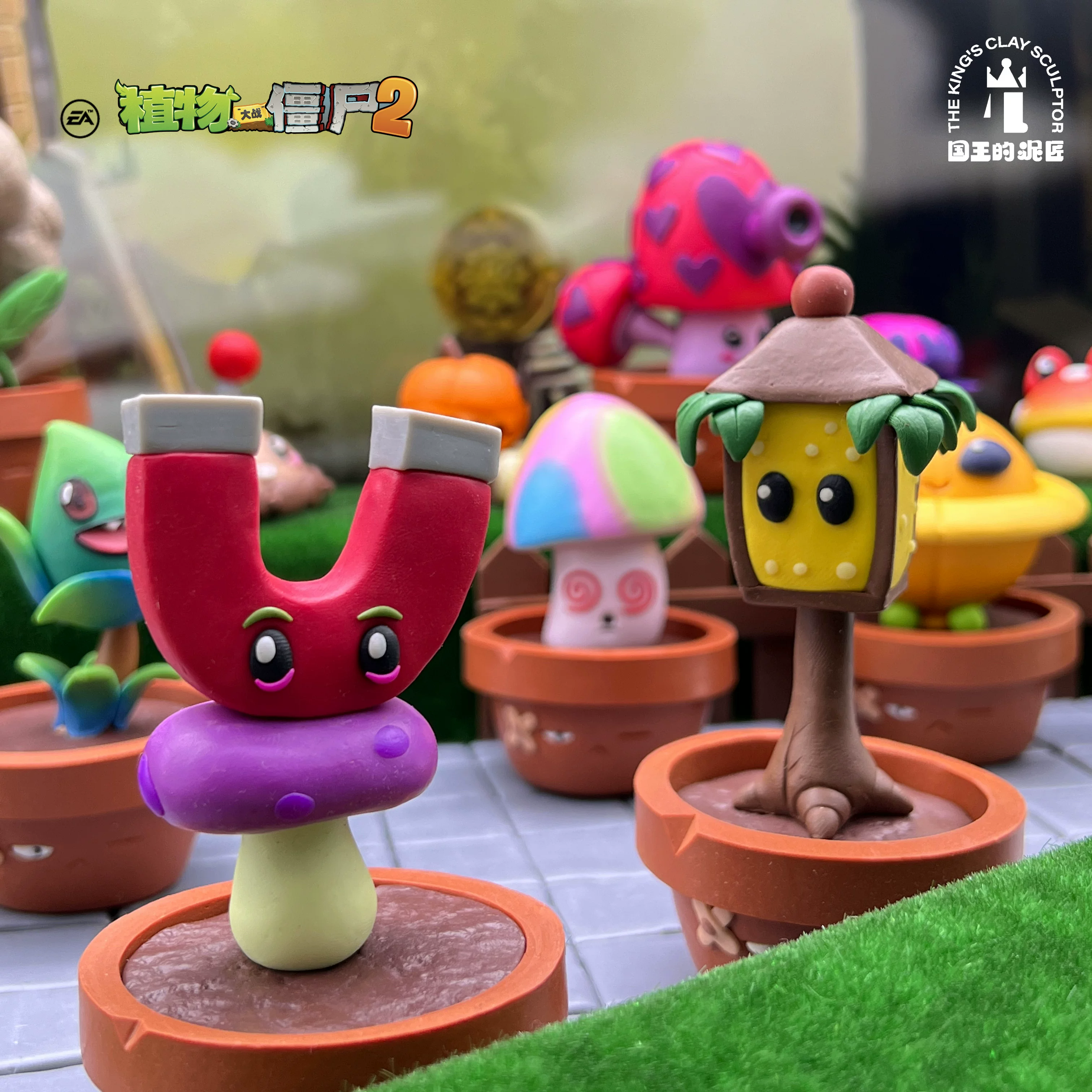 Плюшевое изделие из мягкой керамики в серии растений против зомби PVZ, набор для ударения по горшкам, множество вариантов, мягкая керамика