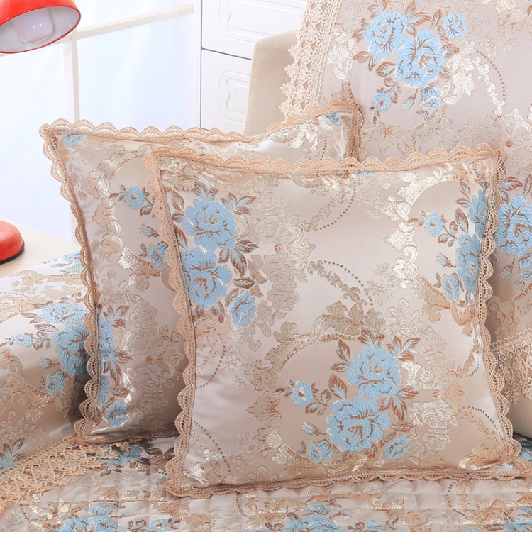Gối đệm ánh sáng sang trọng Châu Âu gối tựa lưng pad phòng khách sofa ôm gối không có lõi có thể được tùy chỉnh chính xác jacquard - Trở lại đệm / Bolsters bộ ngủ văn phòng