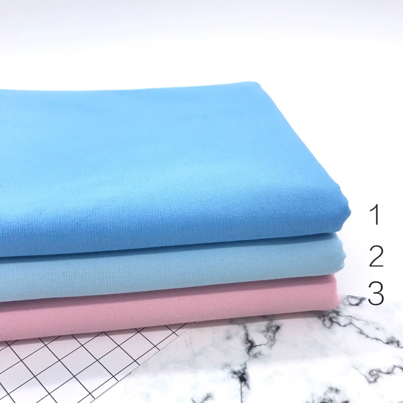 Cotton 8 Một Màu Rắn Fine Canvas 18 Màu Cao Cấp Mã Hóa Sofa Rèm Gối Trường Hợp DIY Handmade Vải vải thô mềm