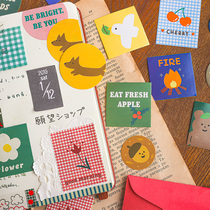 Twilight hand book sticker Bear biscuit cartoon cute children sticker bag hand account diary decoration sticker