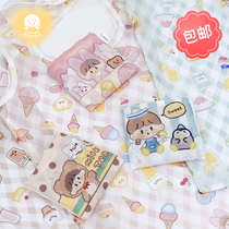 Zhuo Dawang Azhuo portable eco-friendly bag shopping bag foldable large capacity supermarket portable cute shoulder bag storage