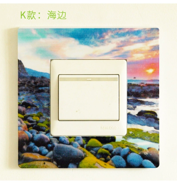 Pvc dùng một lần cứng nhắc nhựa switch erasable dán chuyển bộ công tắc nắp bảo vệ công tắc tay áo jacket tường một công tắc đánh lửa - Bảo vệ bụi bọc máy giặt cửa ngang 10kg