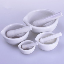 Ceramic Grinding Bowl Grinding Stick Mashing Bowl of Porcelain Grinding Bowl Mashing Pot Mash Mash of Dairy Bowl Dairy Bowl Dairy Bowl Large Medium Size Health Care Bowl